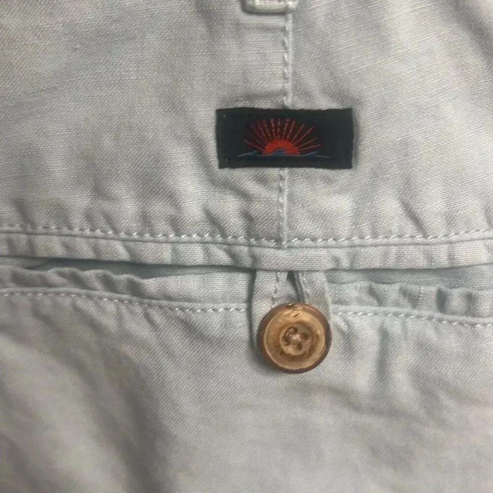 ✨Faherty Stretch Malibu 9” Baby Blue Sz 34 Shorts✨